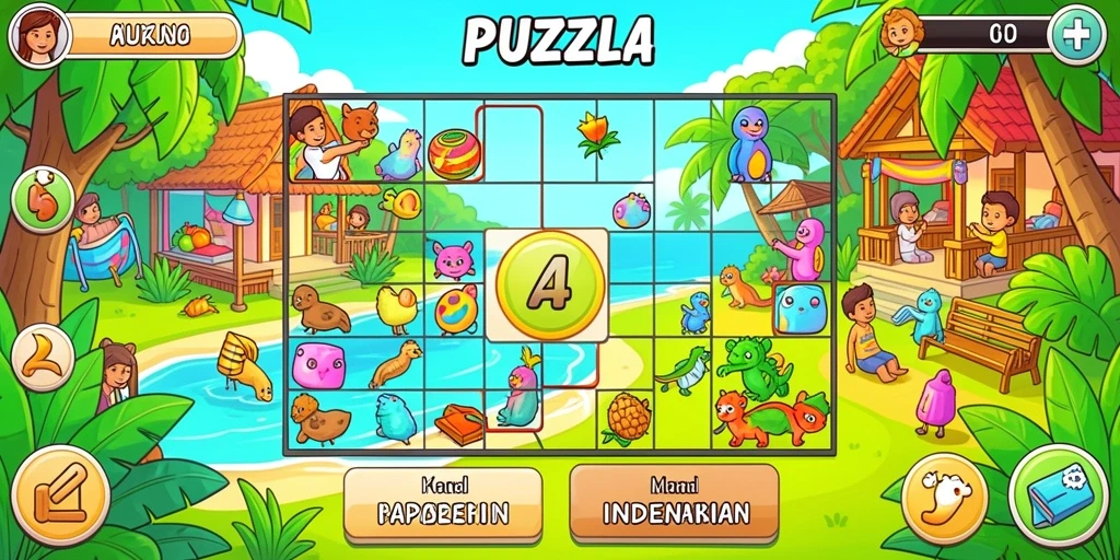 Gameplay yang seru dan menantang.