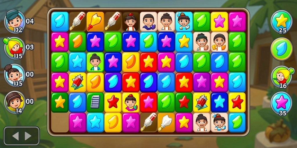 Aksi pertempuran yang seru dan mendebarkan.