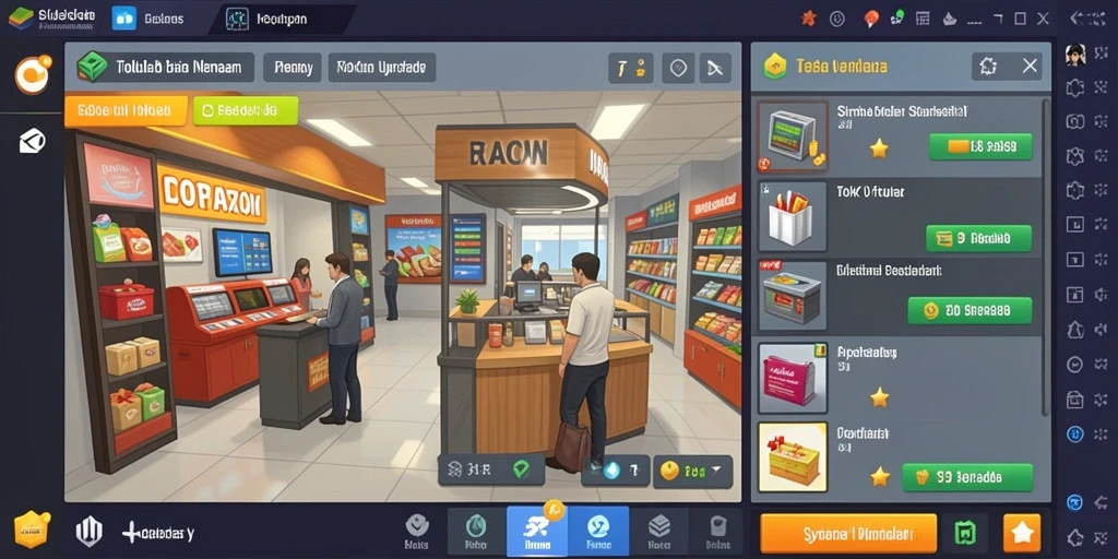 Tangkapan layar menunjukkan fitur multiplayer yang memungkinkan interaksi dengan pemain lain.
